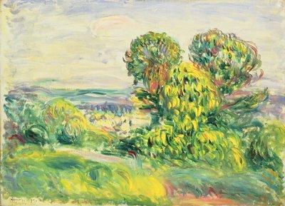 Green Trees by Pierre Auguste Renoir
